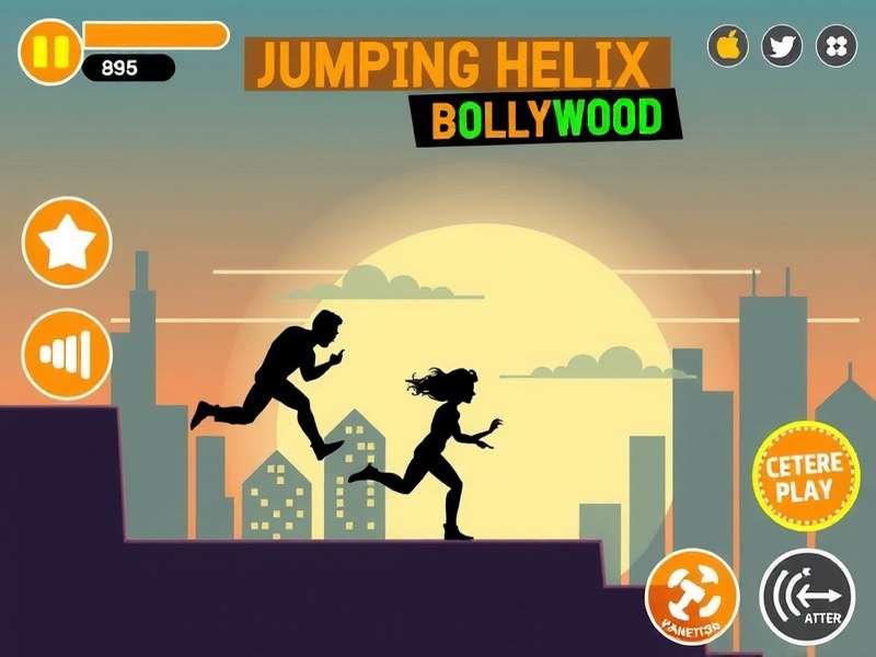 Unique Bollywood-Themed Gameplay Jumping Helix Bollywood Gameplay Features